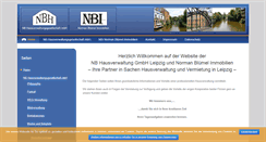 Desktop Screenshot of nb-hausverwaltung.de